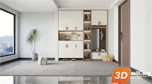 Shoe cabinet Skp Files